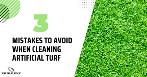 Common Mistakes When Cleaning Artificial Grass