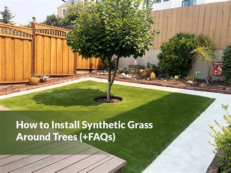 Guidelines For Laying Artificial Grass Around Trees